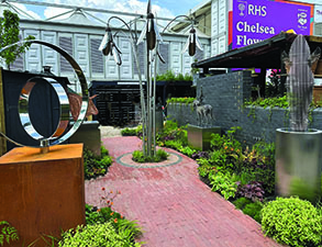 Sculpture garden at RHS Chelsea 2024